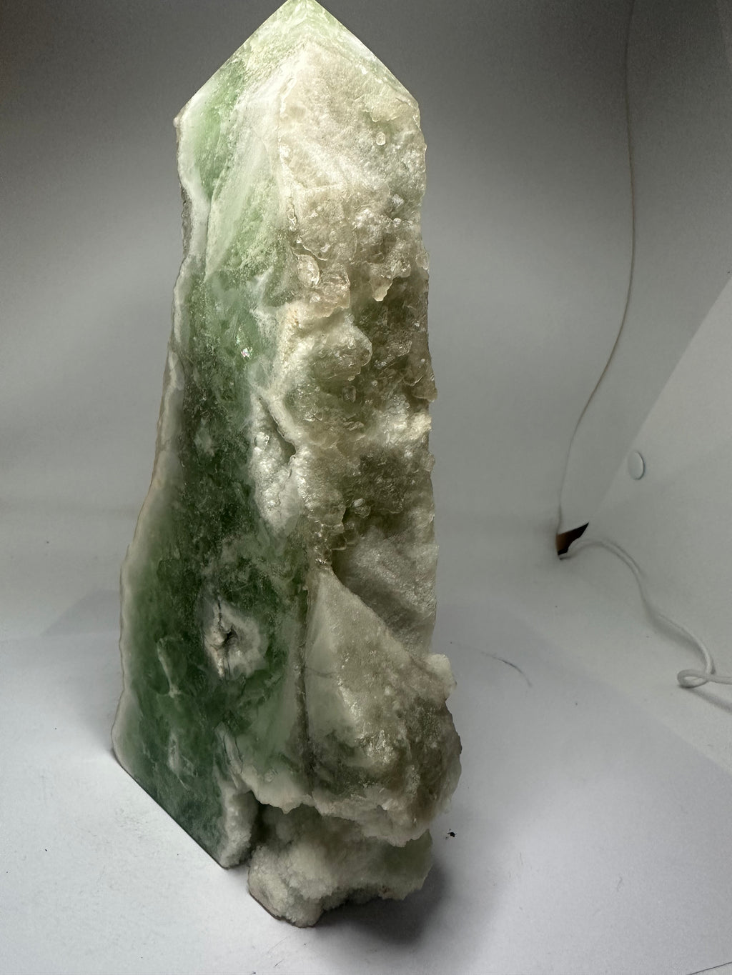 Fluorite Tower with Raw Edges & Druzy – 1.69kg