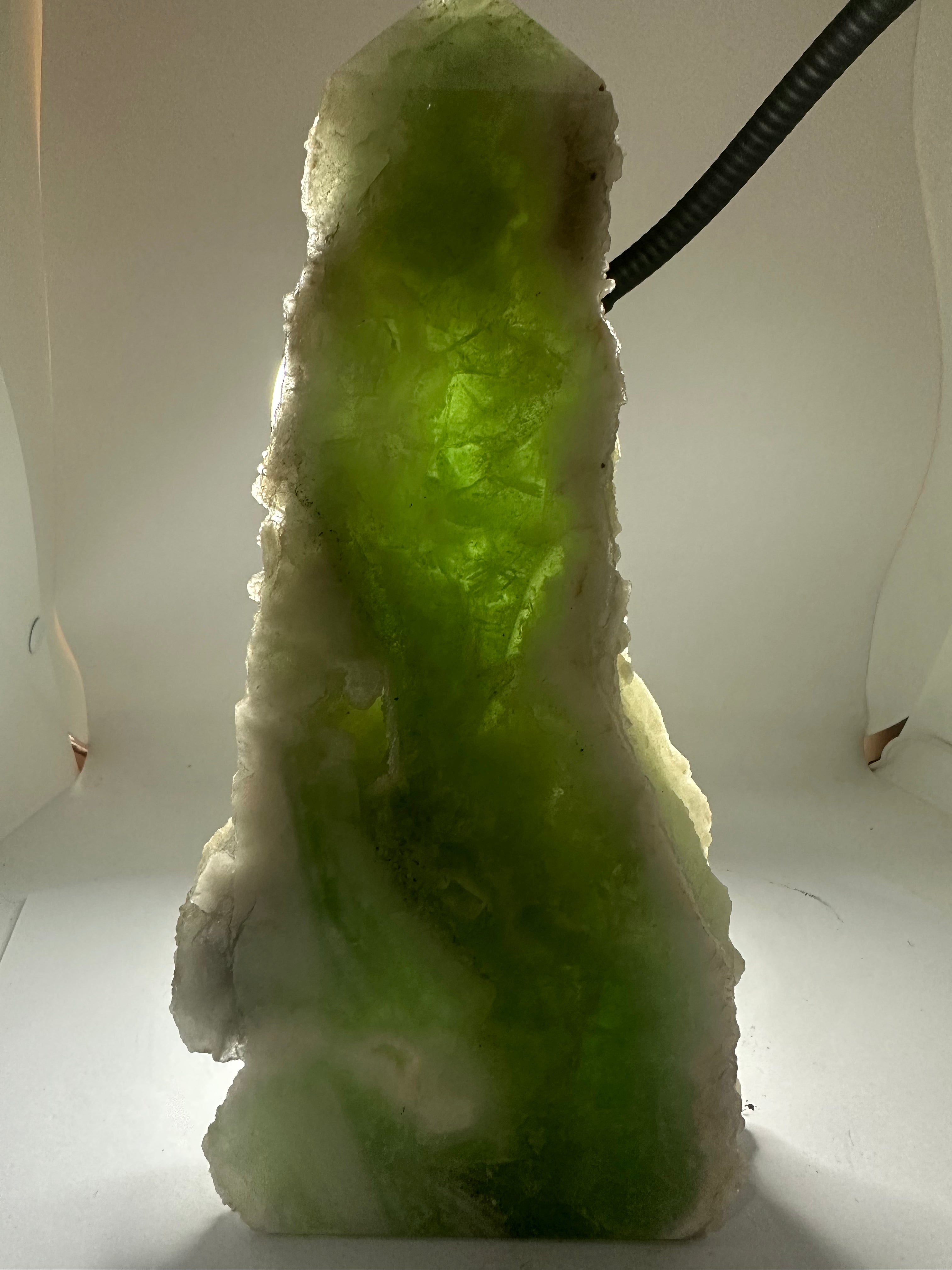 Fluorite Tower with Raw Edges & Druzy – 1.69kg