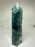 Blue Feather Fluorite Tower – 1.08kg
