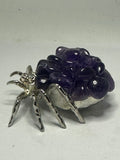 Amethyst Spider with Metal Body – 65g