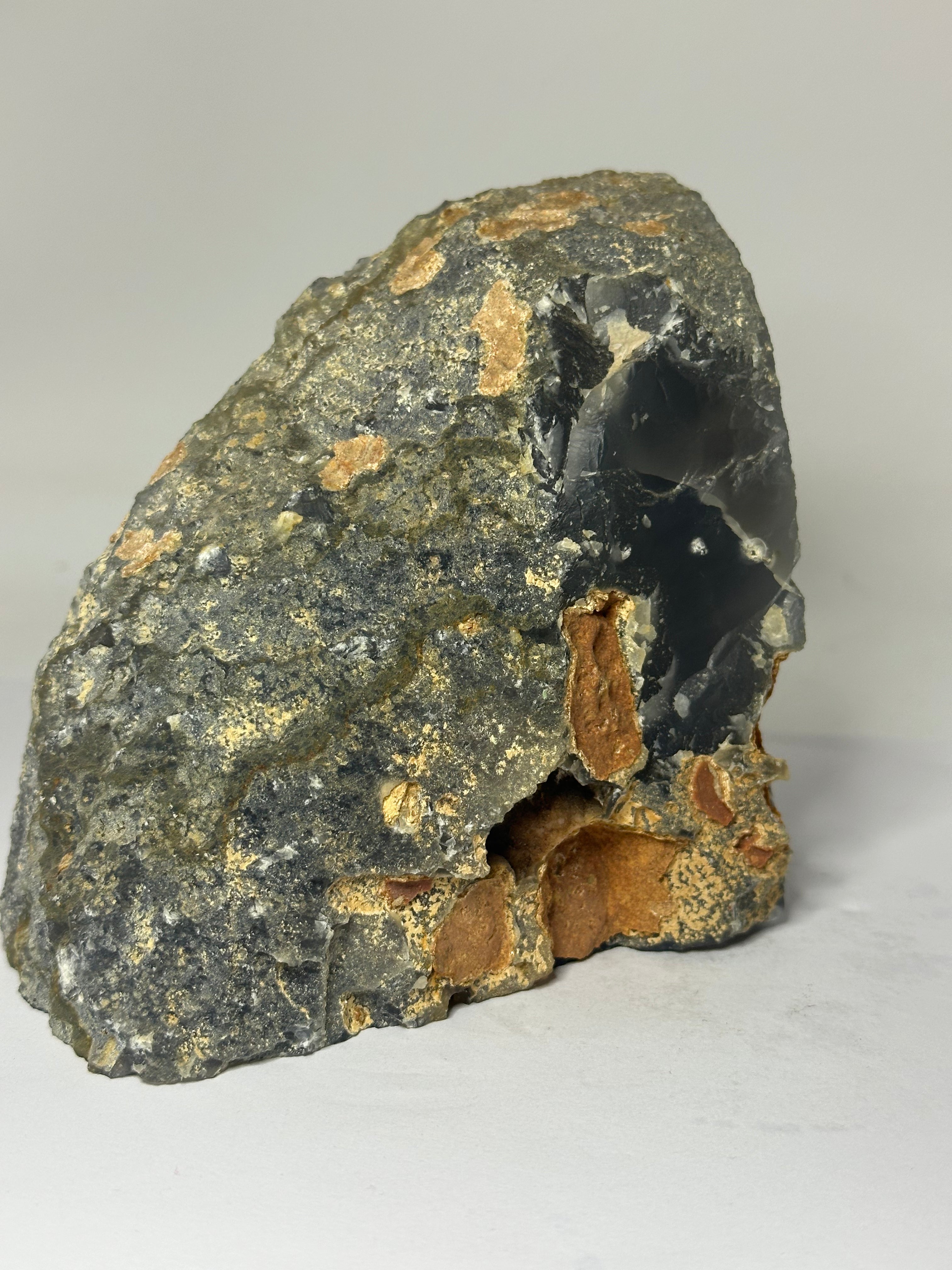 Agate Bookend with Large Druzy – 1.26kg
