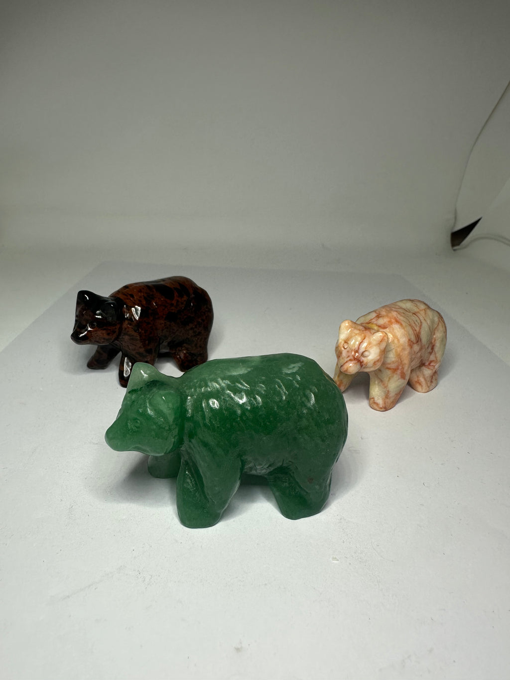 Small Bear Carving – Mixed Materials – 84g