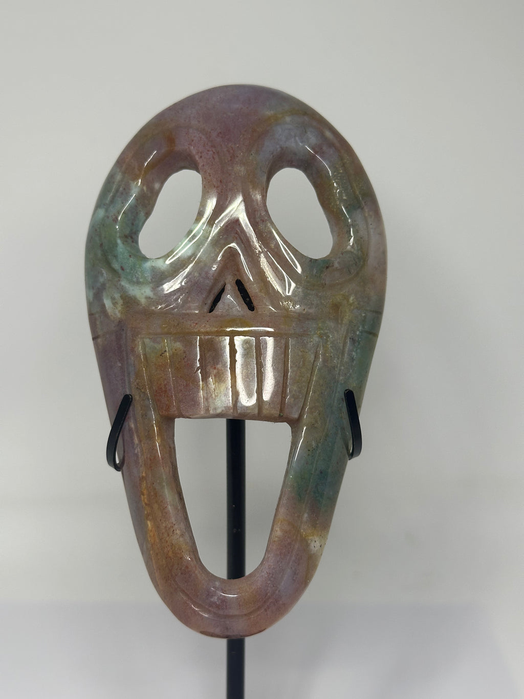 Ocean Jasper Mask Carving – 120g