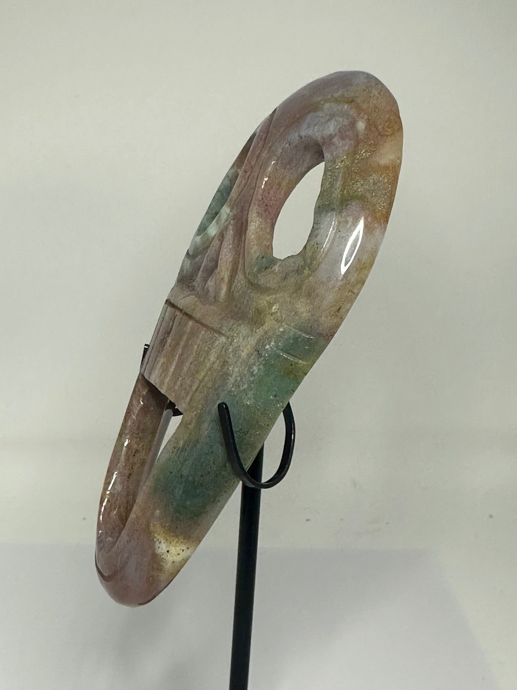 Ocean Jasper Mask Carving – 120g