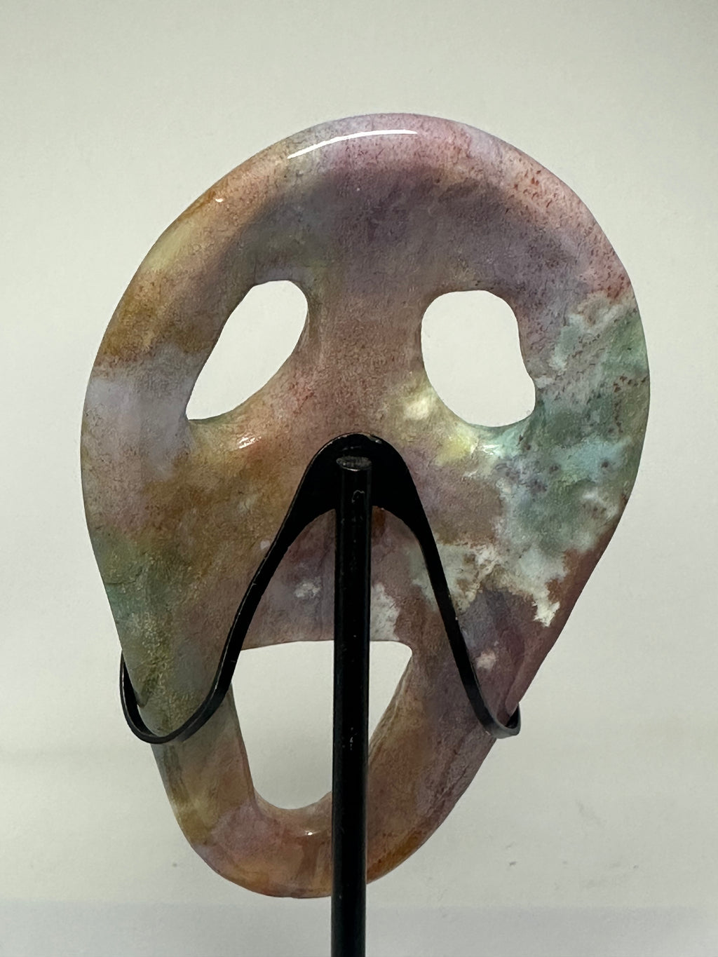 Ocean Jasper Mask Carving – 120g