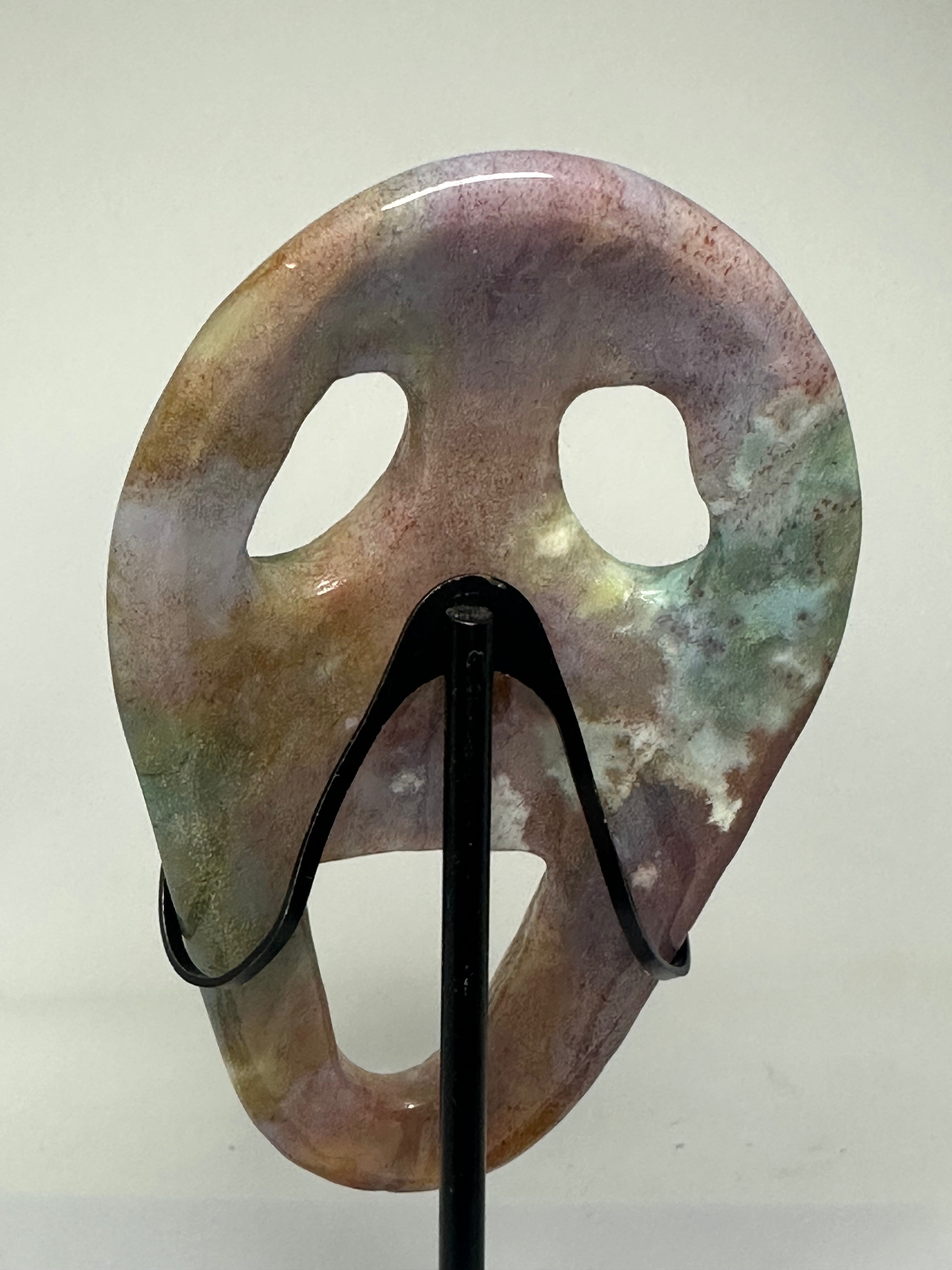 Ocean Jasper Mask Carving – 120g