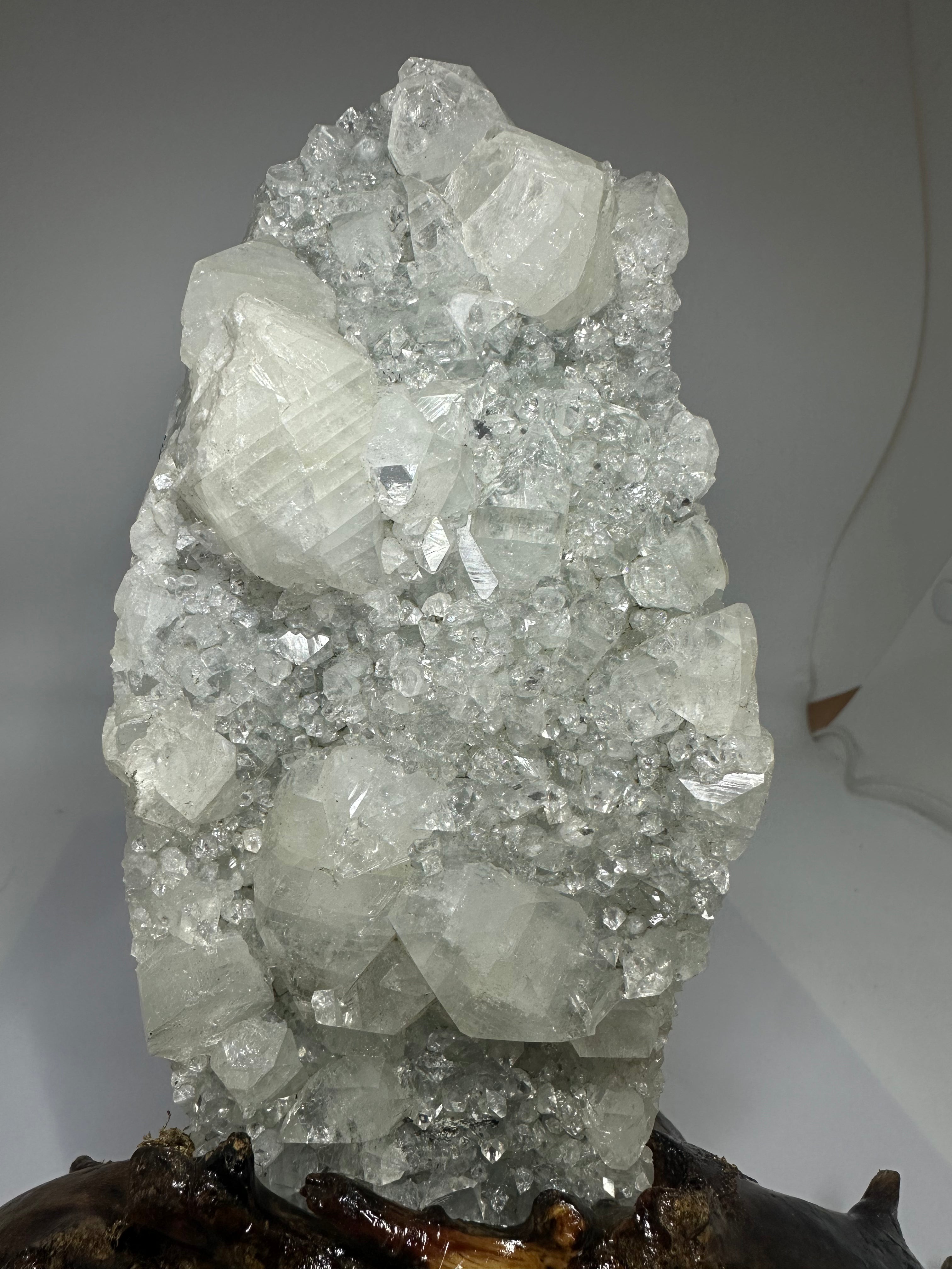 Apophyllite Specimen on Custom Stand – 768g