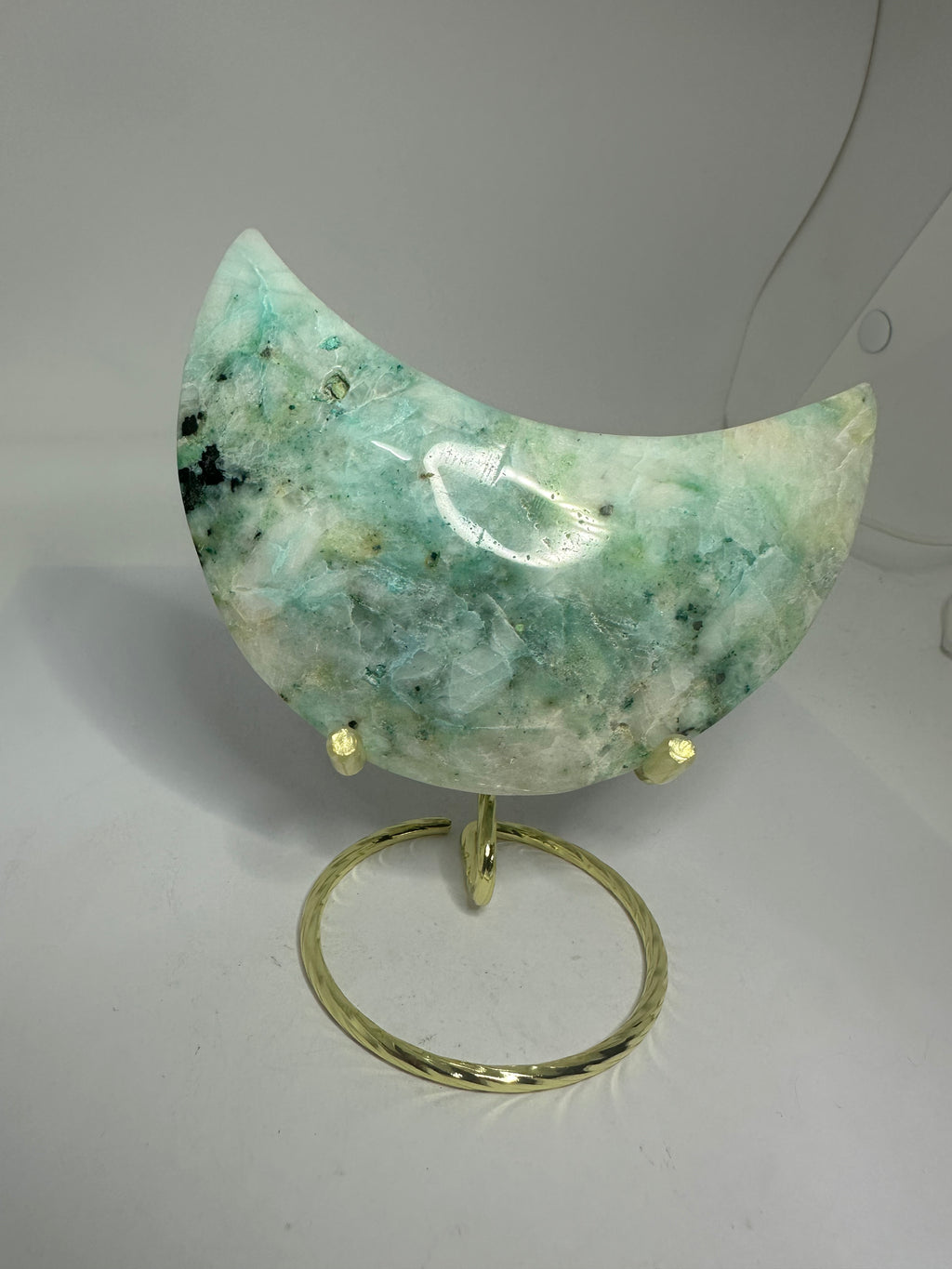 Phoenix Stone Moon Carving – 216g