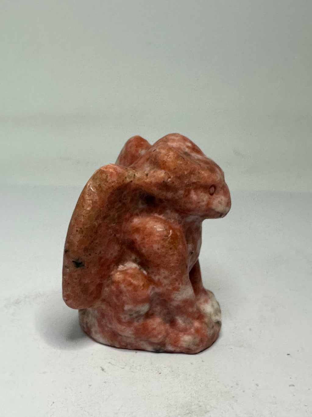 Plum Blossom Jade Gargoyle Carving – 153g