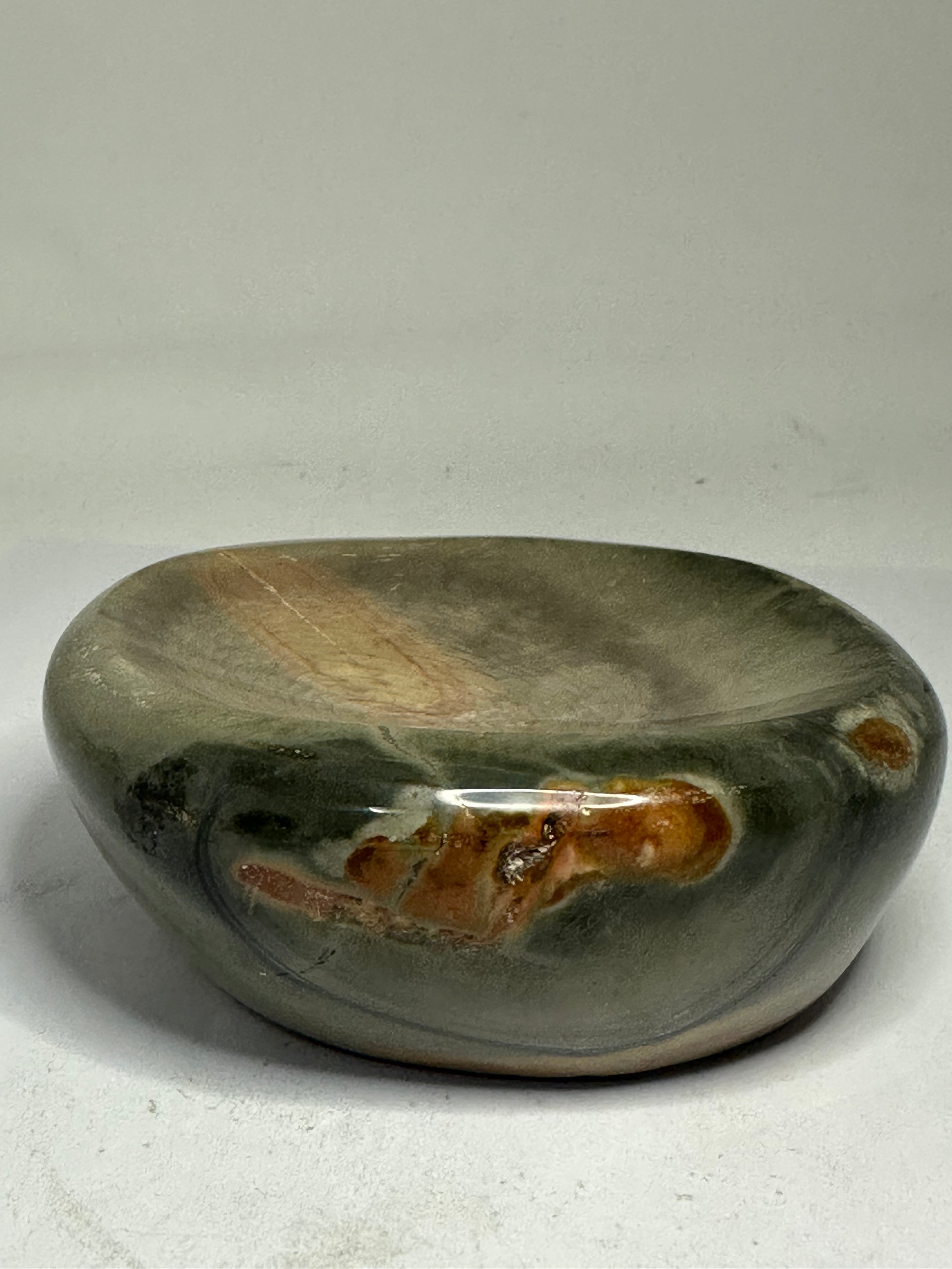 Polychrome Jasper Bowl – 466g