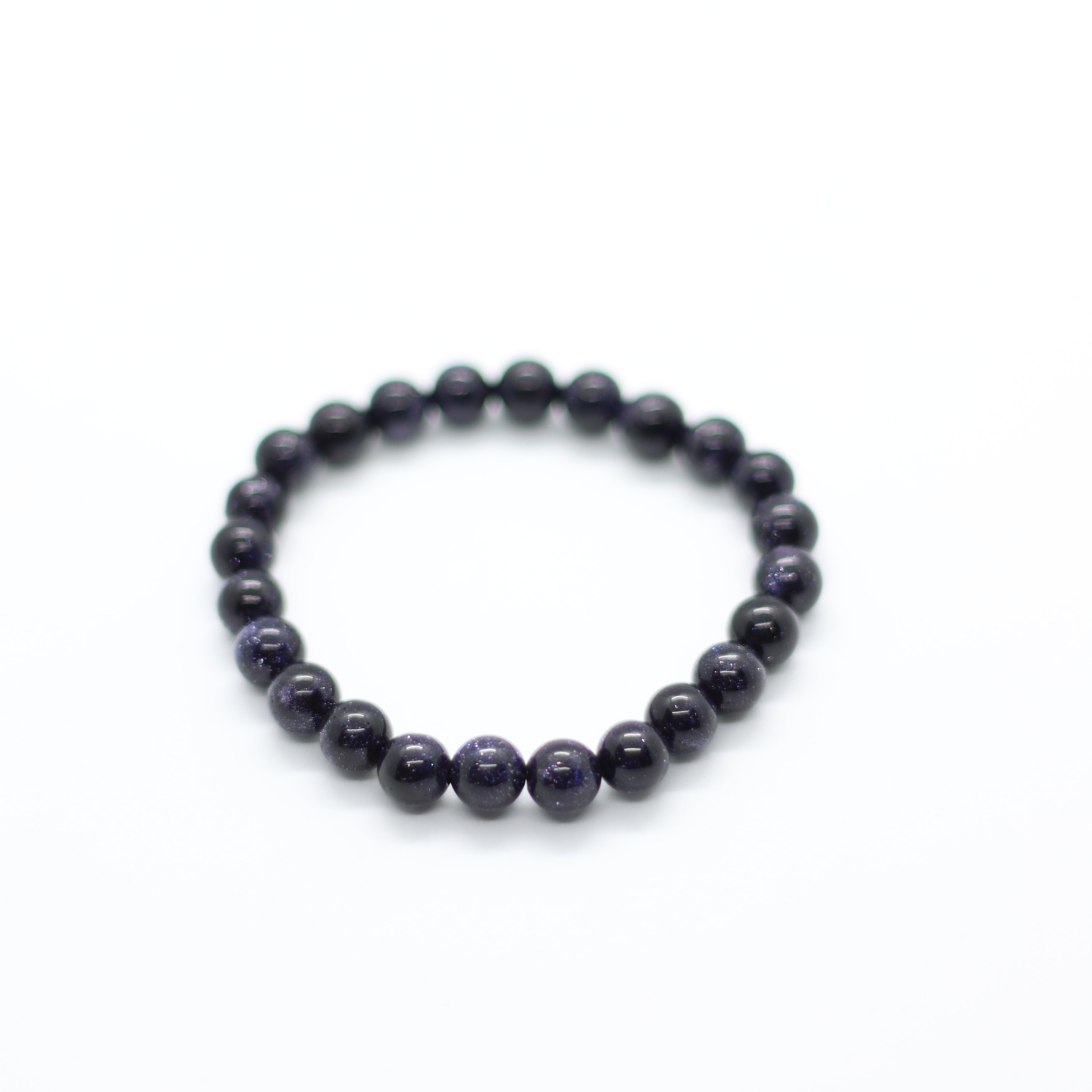 Blue Sandstone Bracelet – 8mm