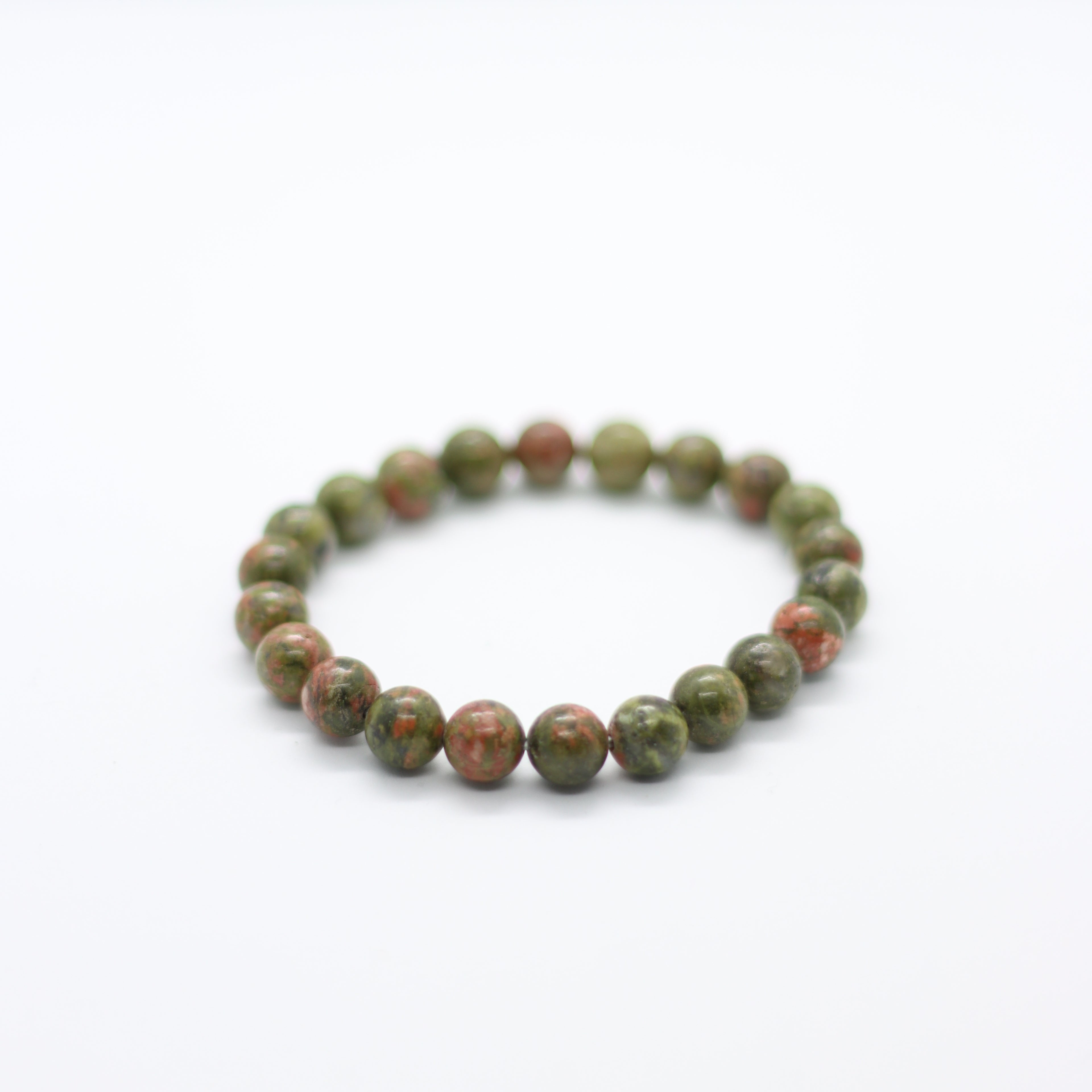 Unakite Bracelet – 8mm