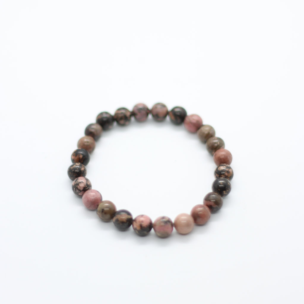 Rhodonite Bracelet – 8mm