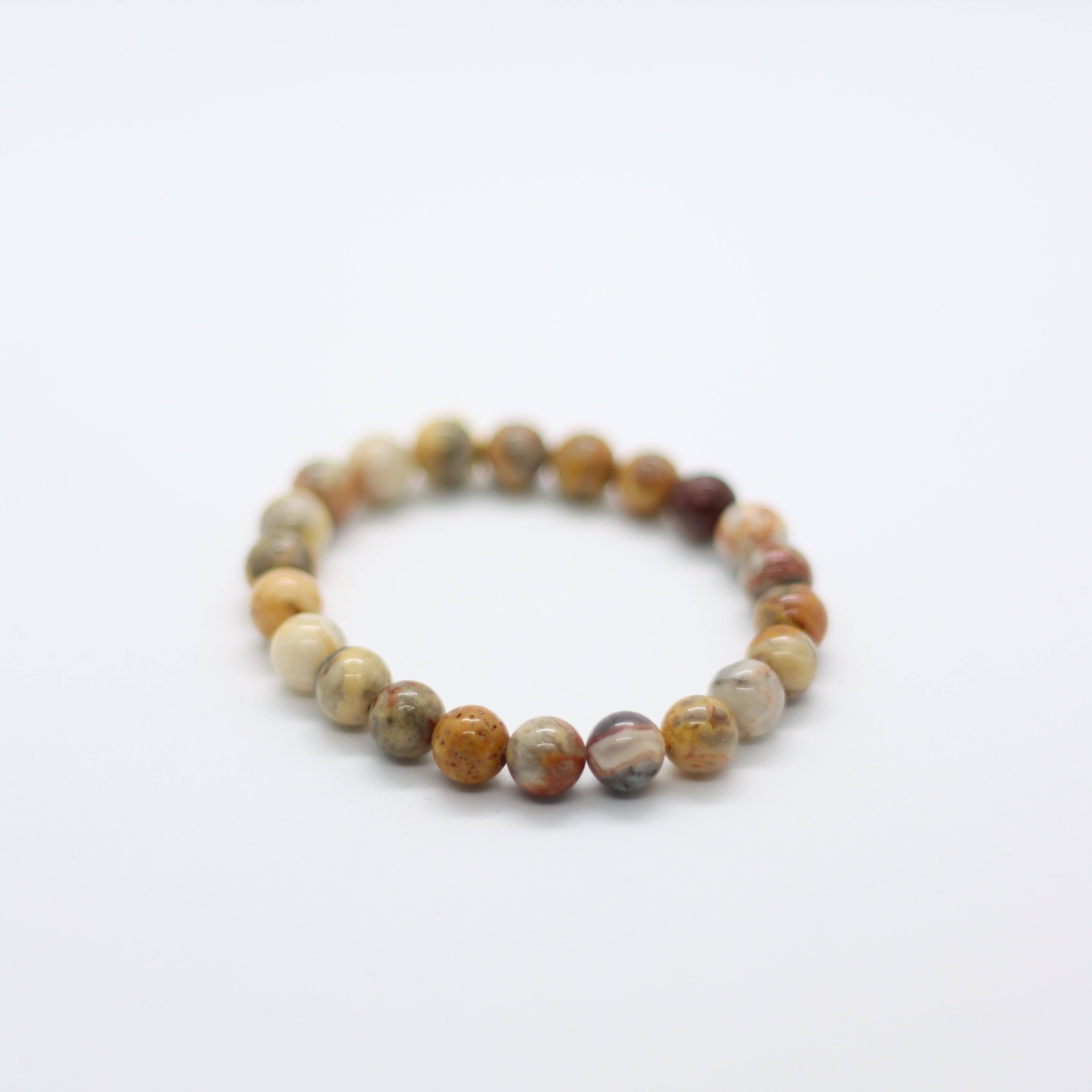 Crazy Lace Agate Bracelet – 8mm