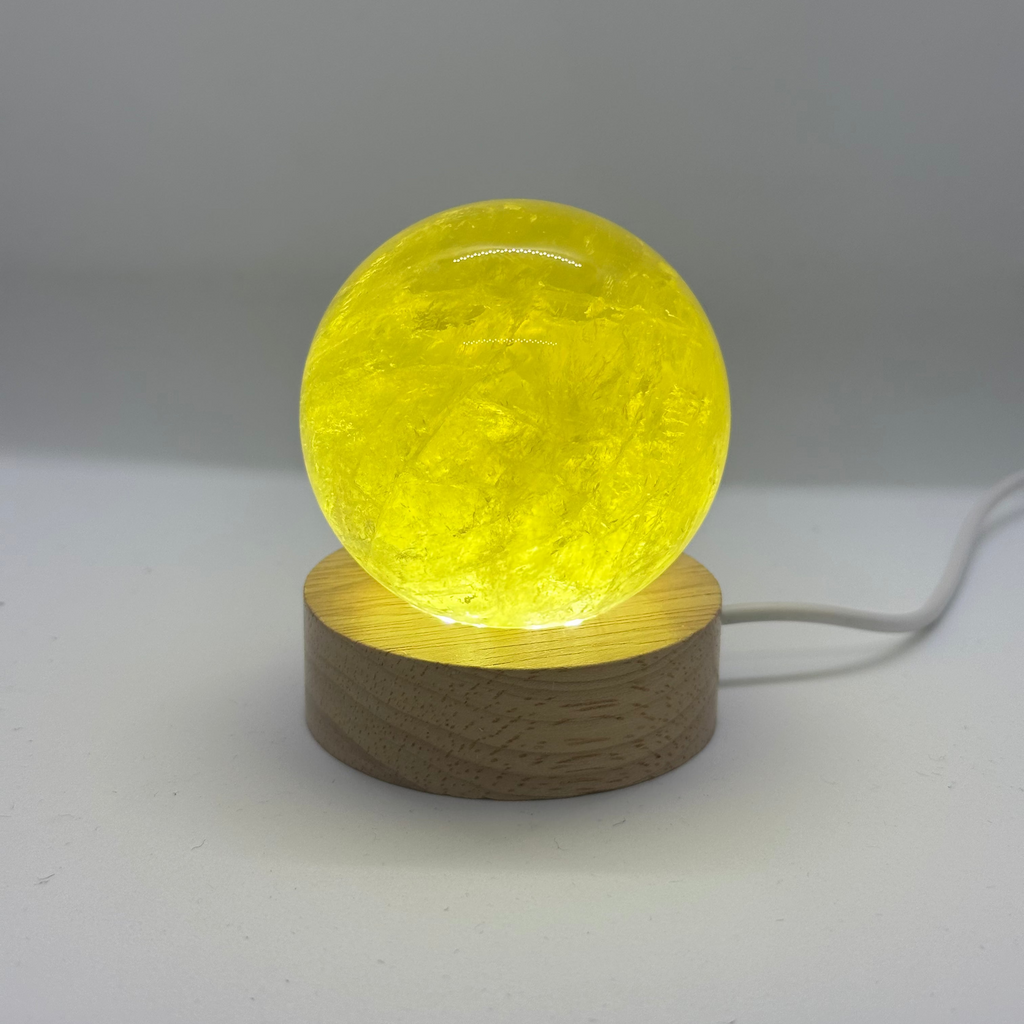 Citrine Sphere – 60mm / 296g