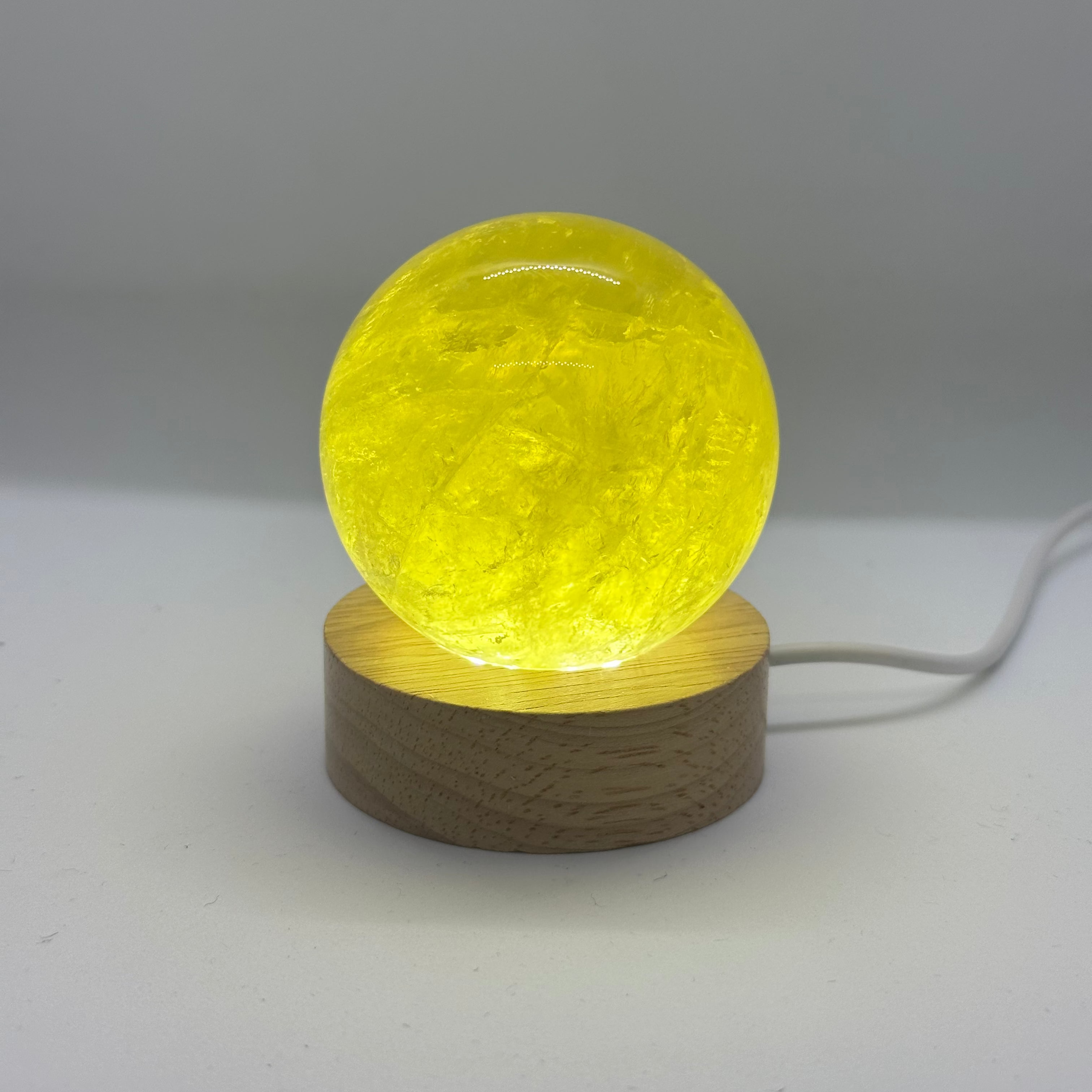 Citrine Sphere – 60mm / 296g