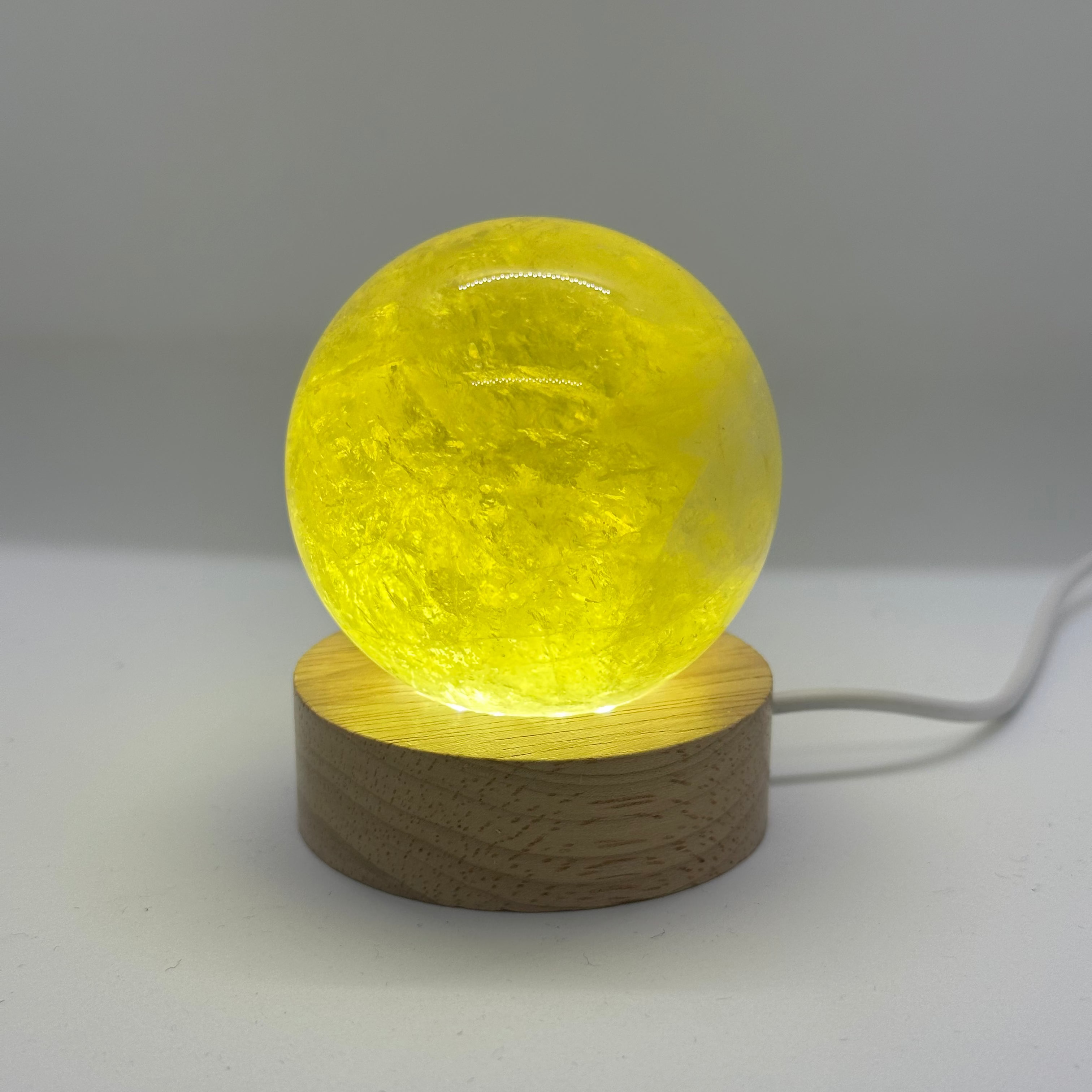 Citrine Sphere – 60mm / 296g