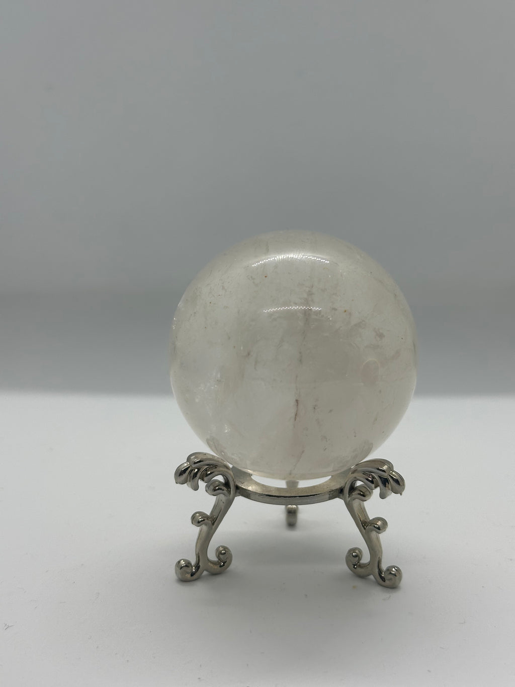 Clear Quartz Sphere – 57mm / 270g