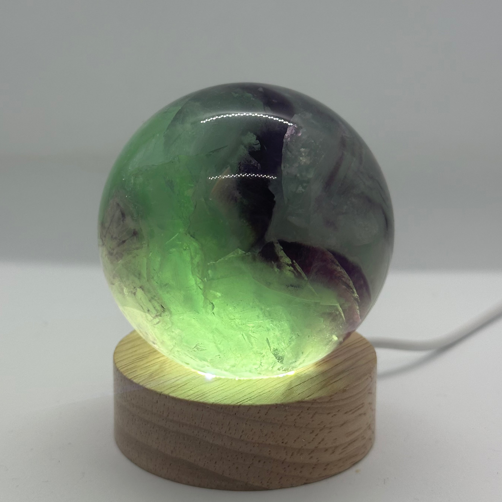 Fluorite Sphere – 65mm / 460g