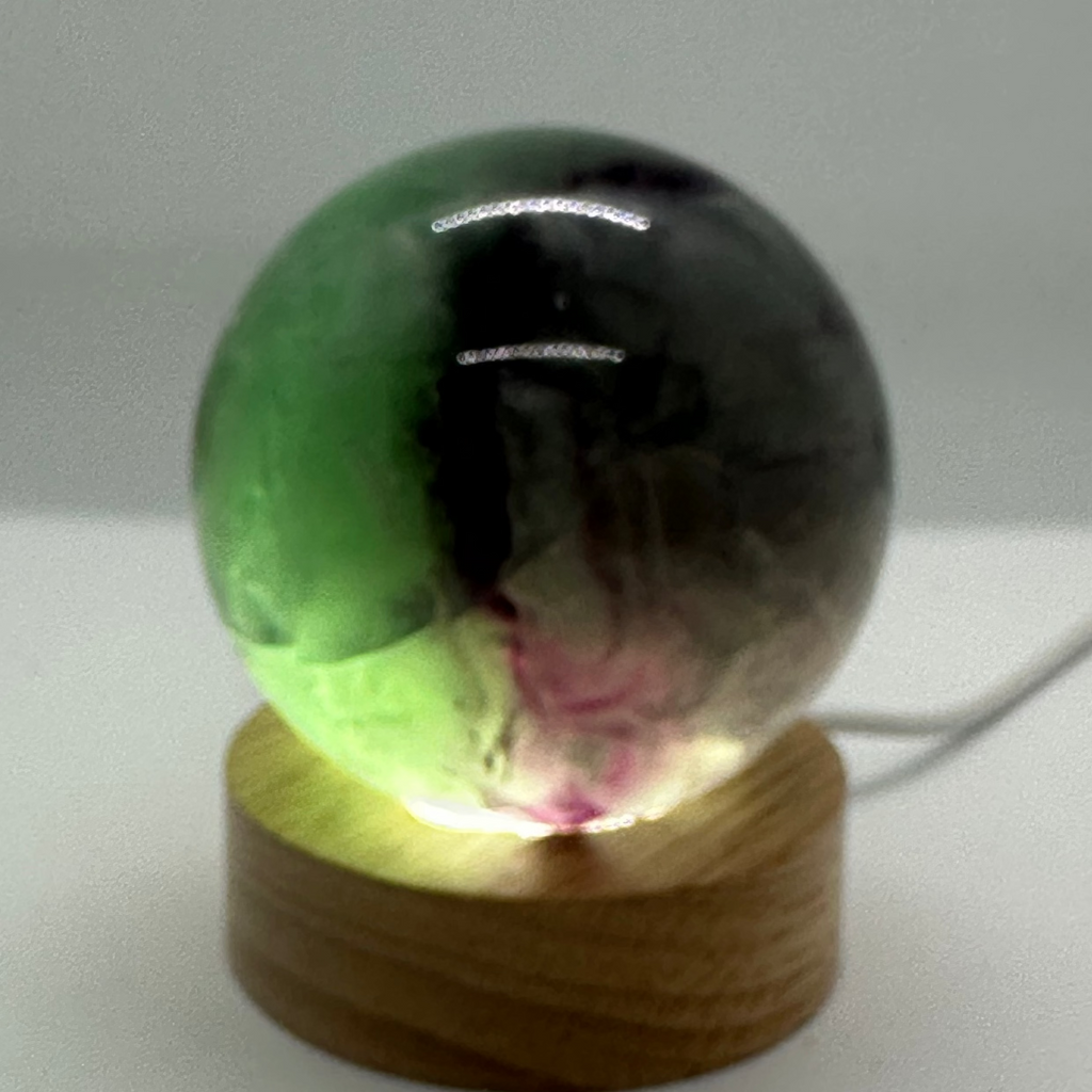 Fluorite Sphere – 65mm / 460g
