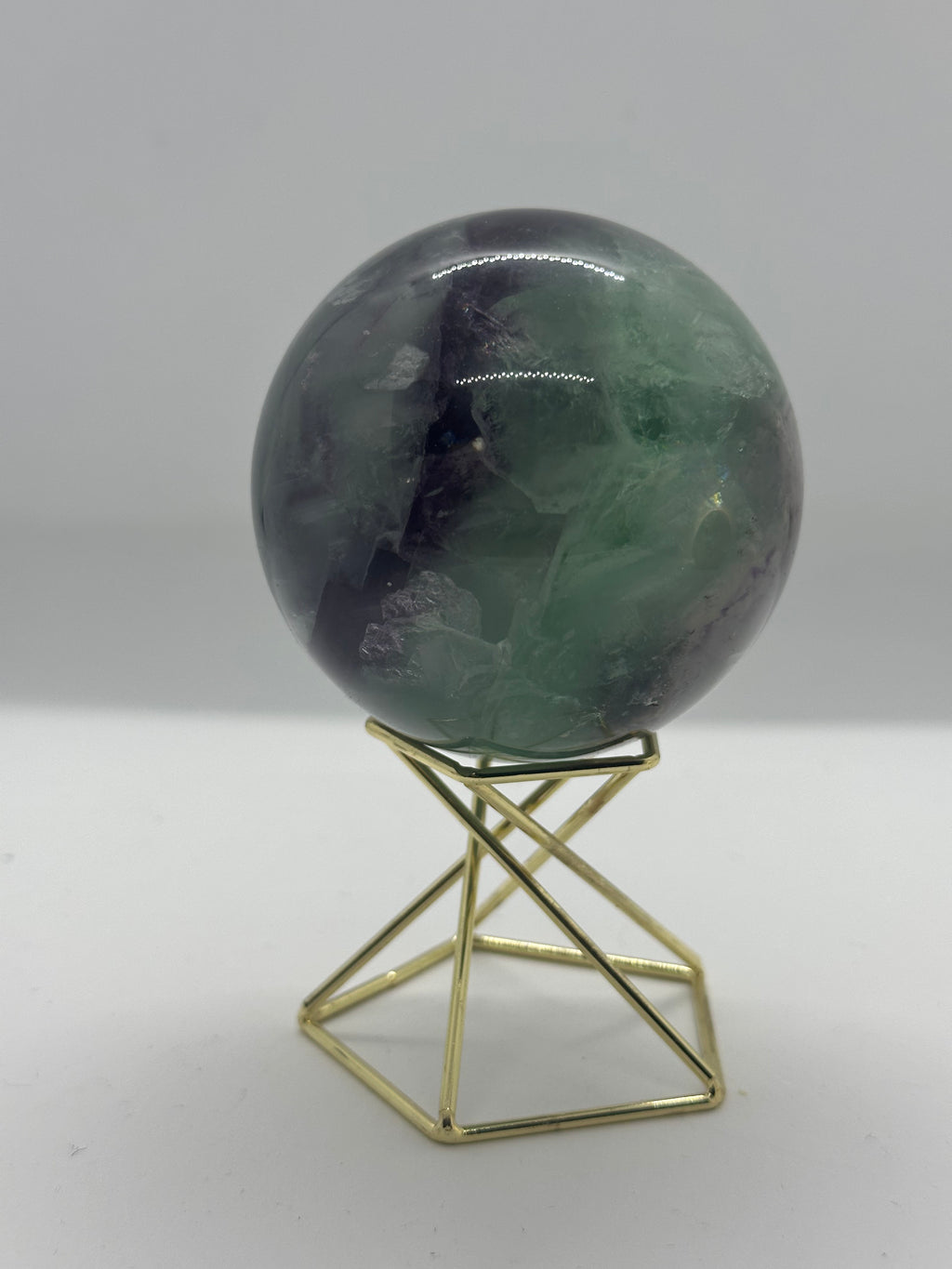Fluorite Sphere – 65mm / 460g