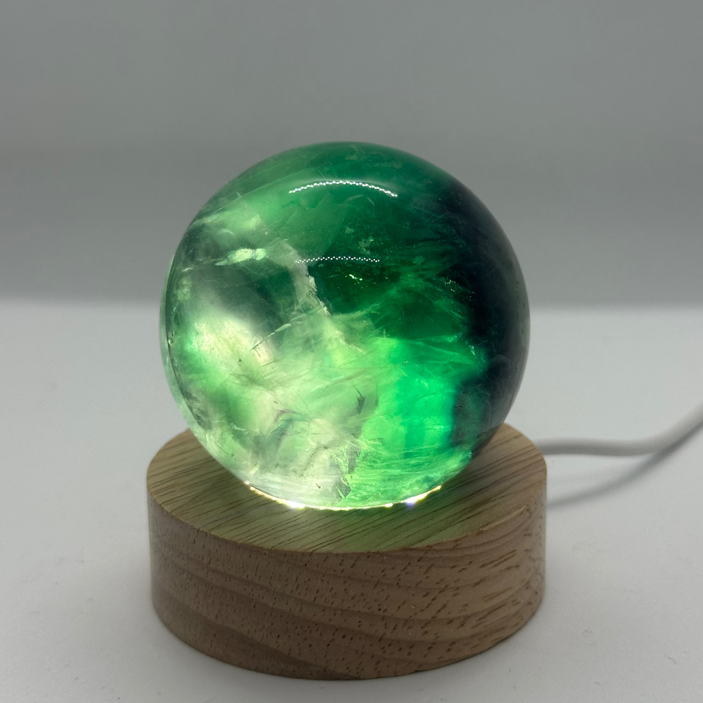 Fluorite Sphere – 54mm / 260g