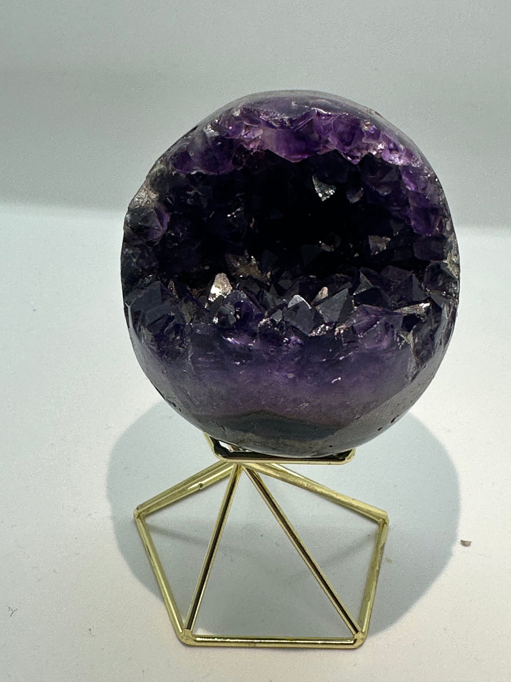 Amethyst Partial Sphere Cluster – 60mm / 247g