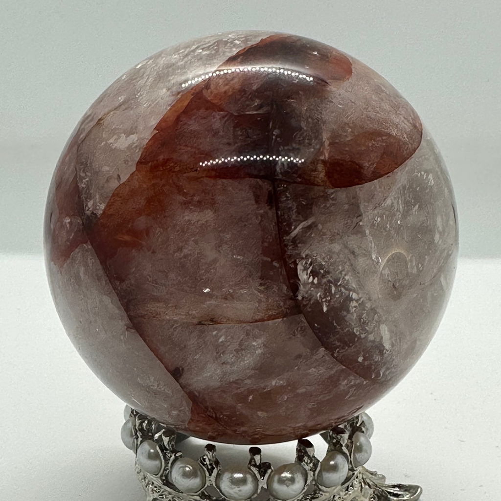 Fire Quartz Sphere – 79mm / 672g