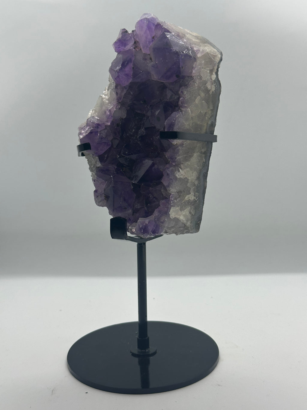 Amethyst Raw Specimen with Custom Stand – 1.148kg