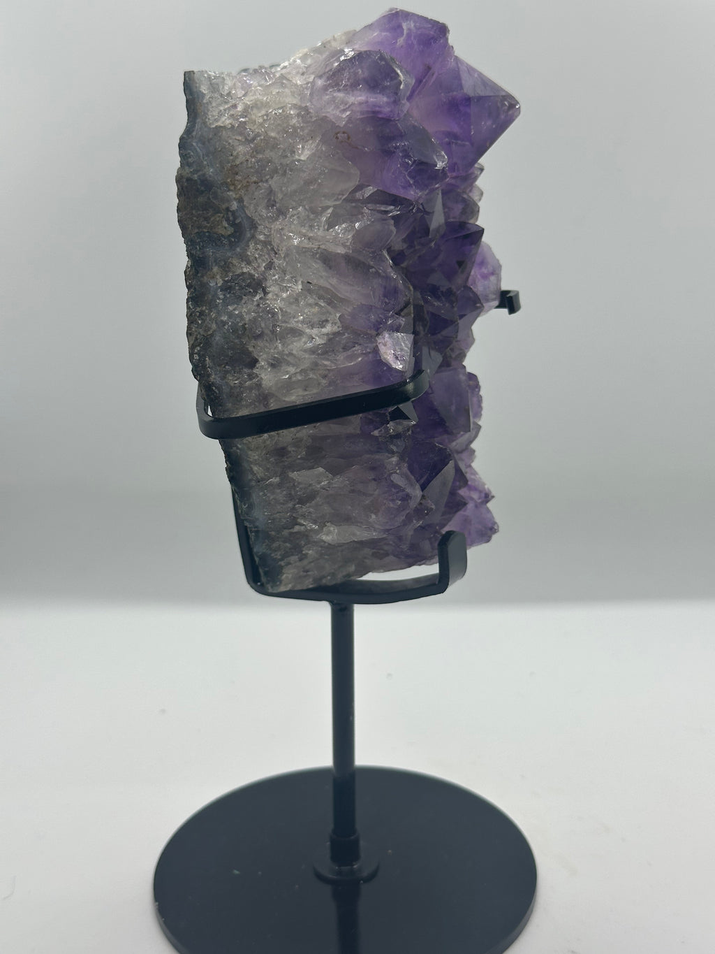 Amethyst Raw Specimen with Custom Stand – 1.148kg