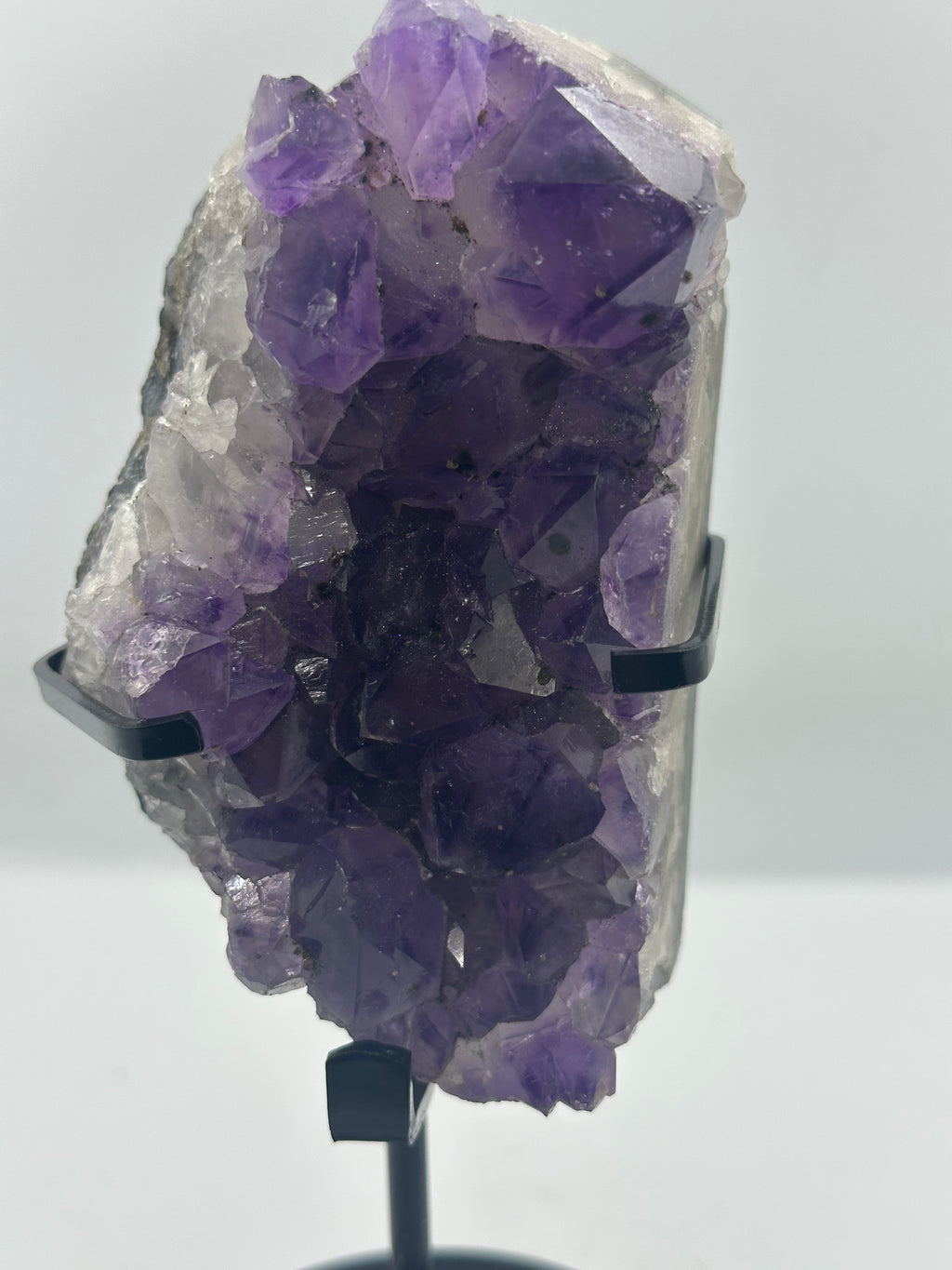 Amethyst Raw Specimen with Custom Stand – 1.148kg