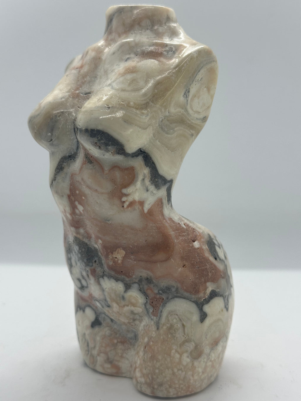 Calcite Female Figure Carving – 918g