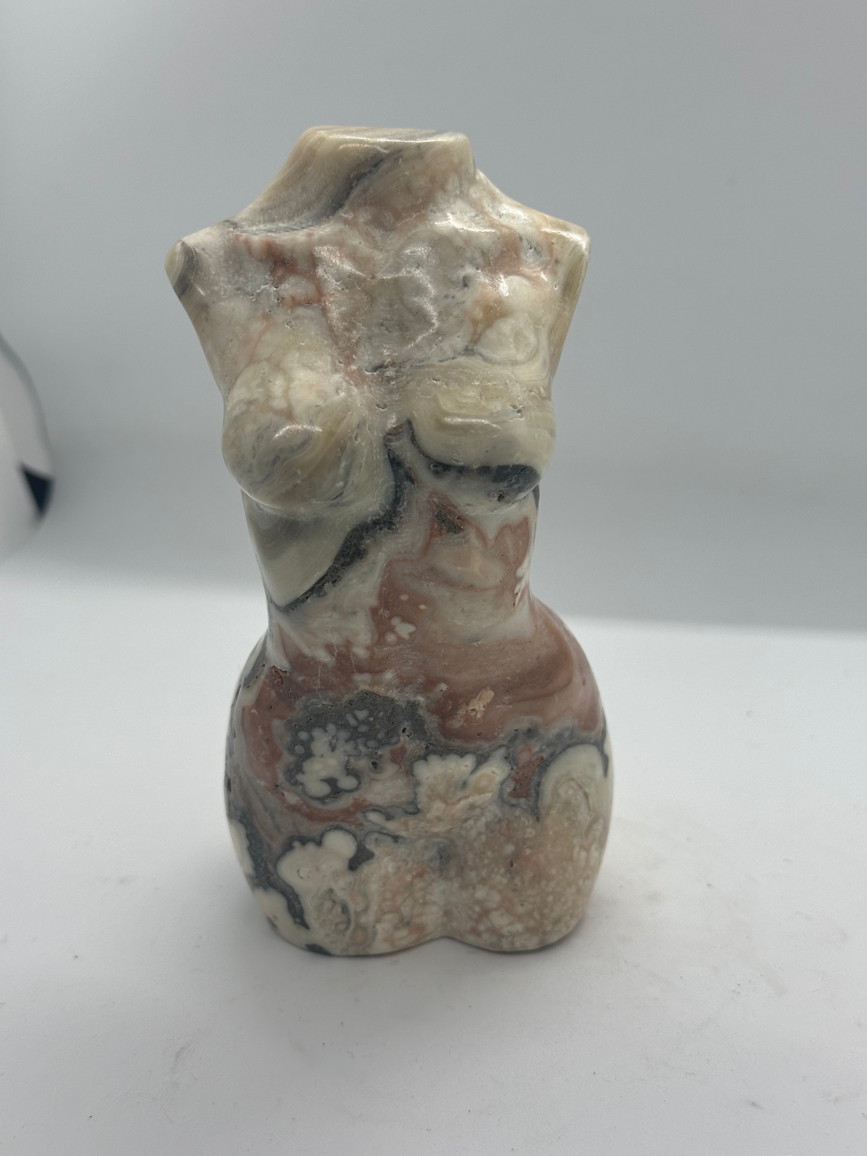 Calcite Female Figure Carving – 918g