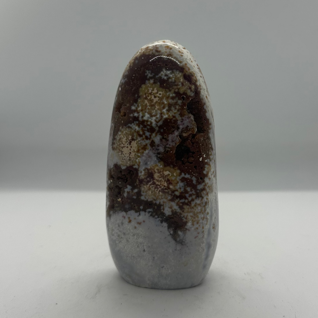 Ocean Jasper Freeform with Druzy – 468g