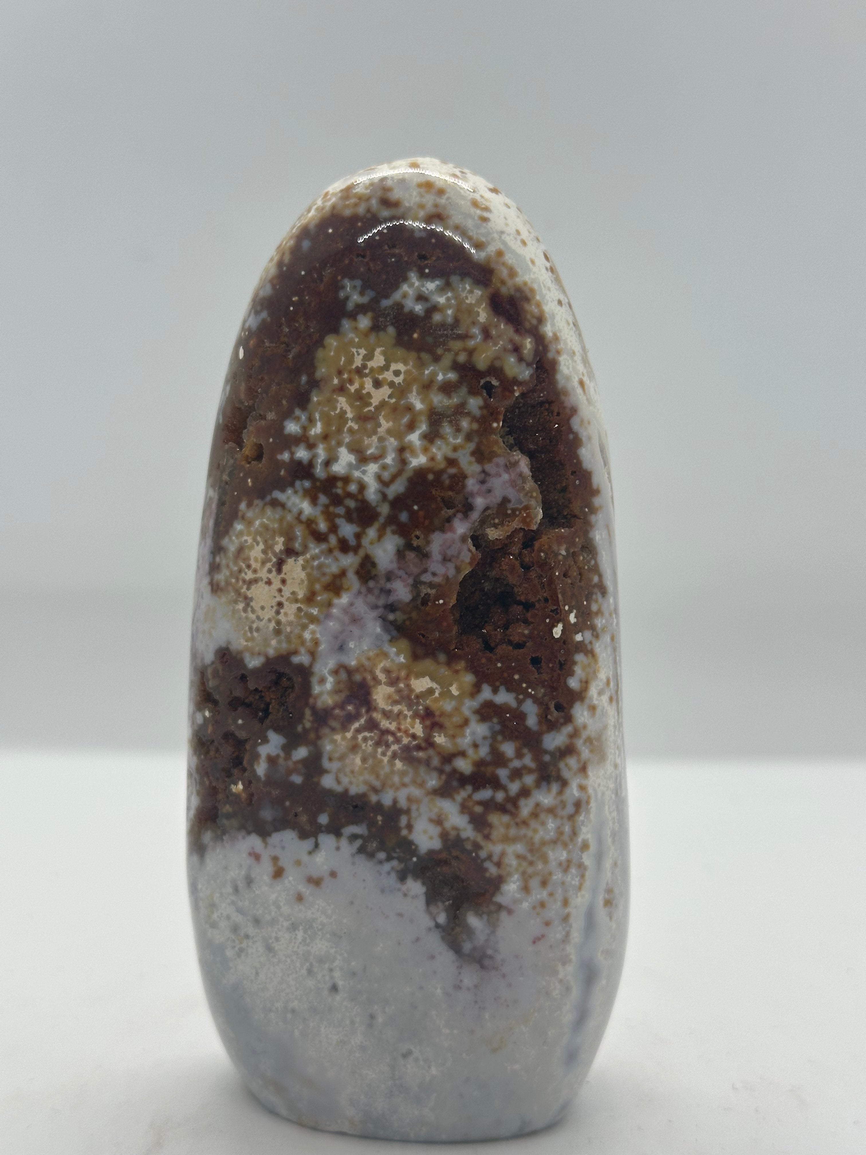 Ocean Jasper Freeform with Druzy – 468g
