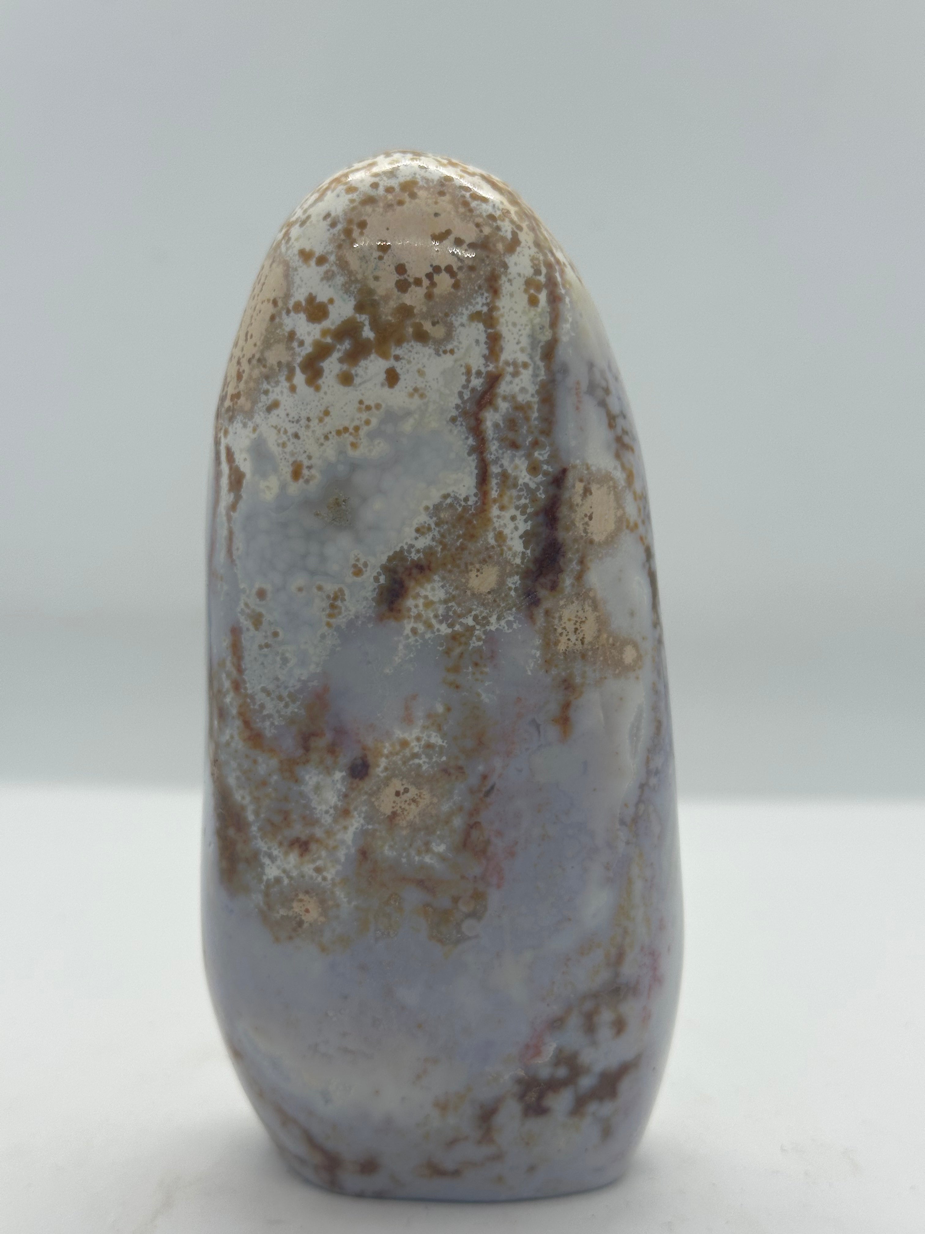 Ocean Jasper Freeform with Druzy – 468g