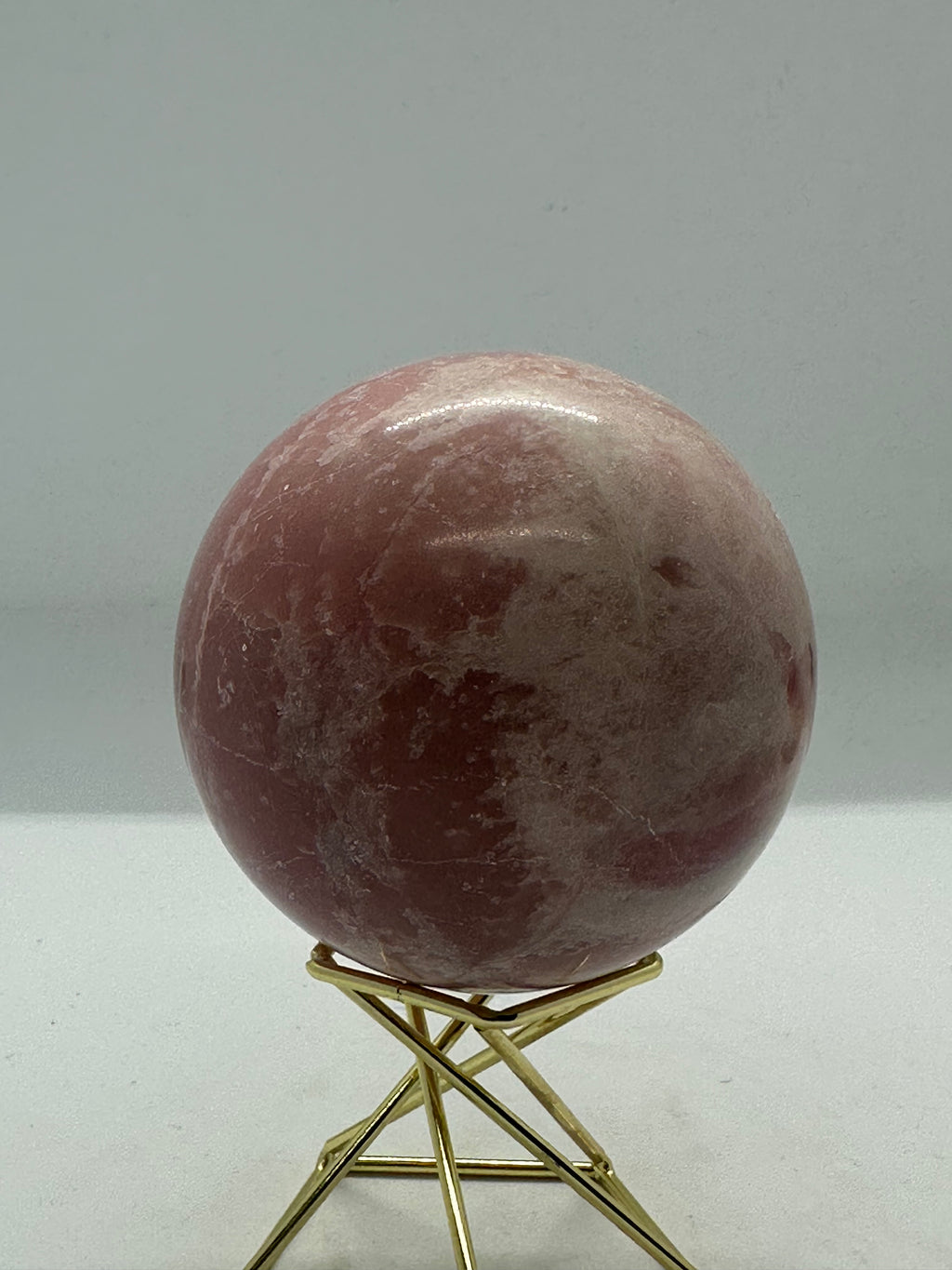 Pink Opal Sphere – 65mm / 405g