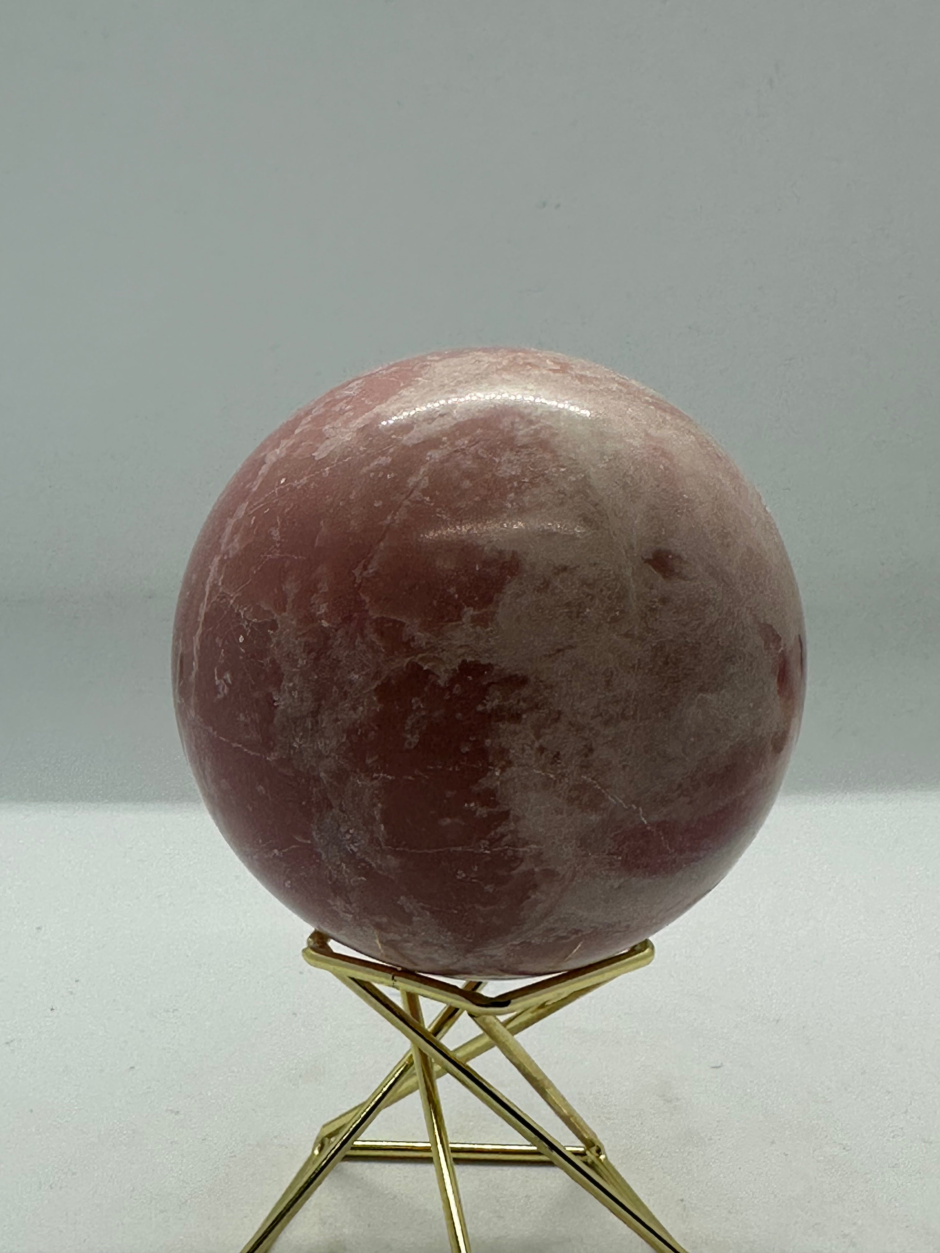 Pink Opal Sphere – 65mm / 405g