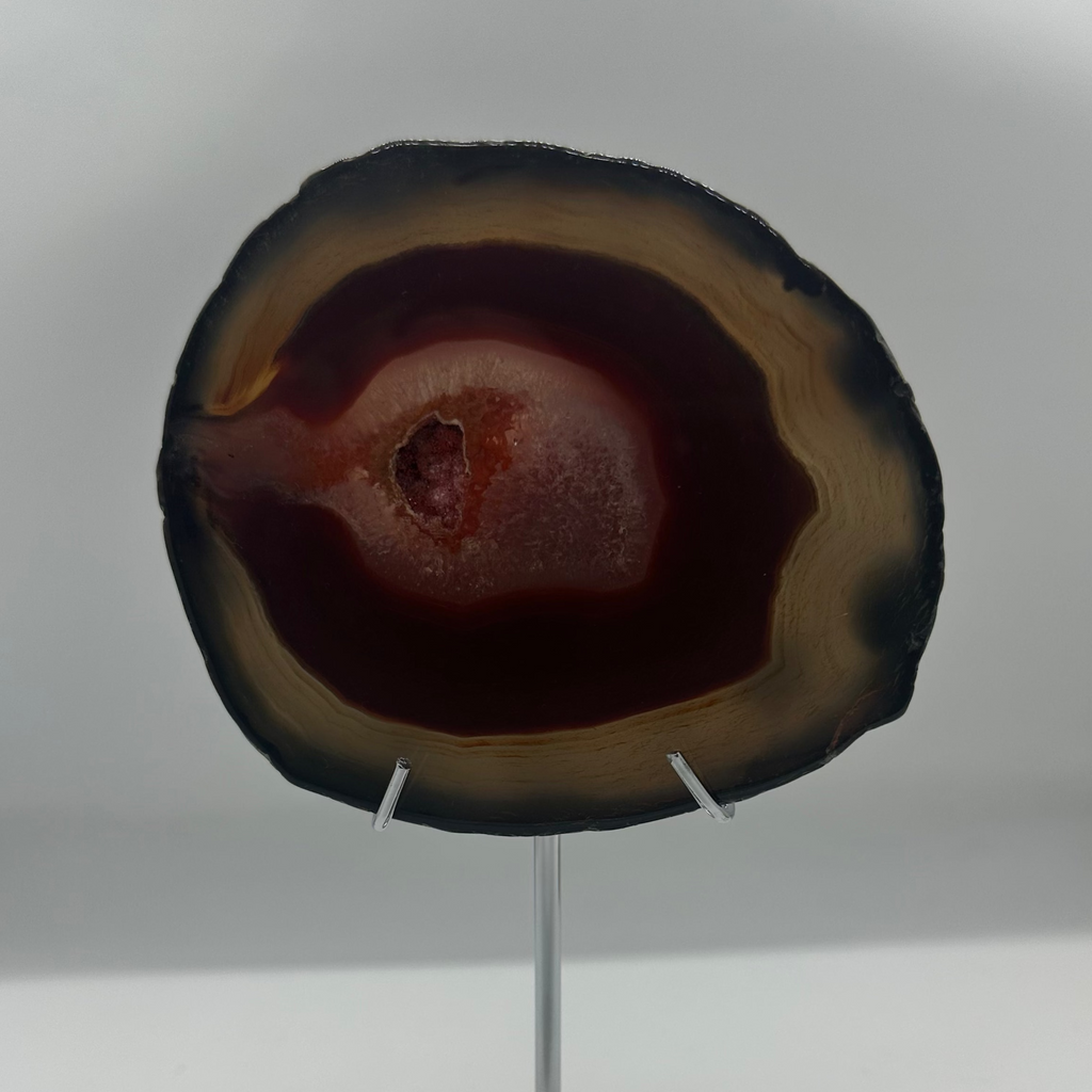 Agate Slab with Druzy – 244g