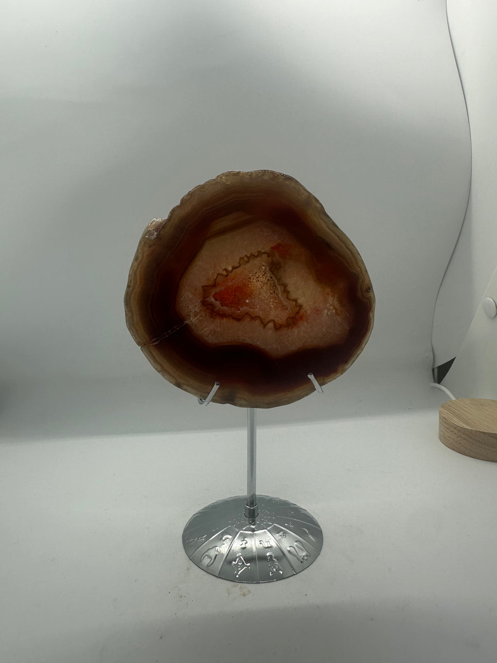 Agate Slab with Druzy – 209g