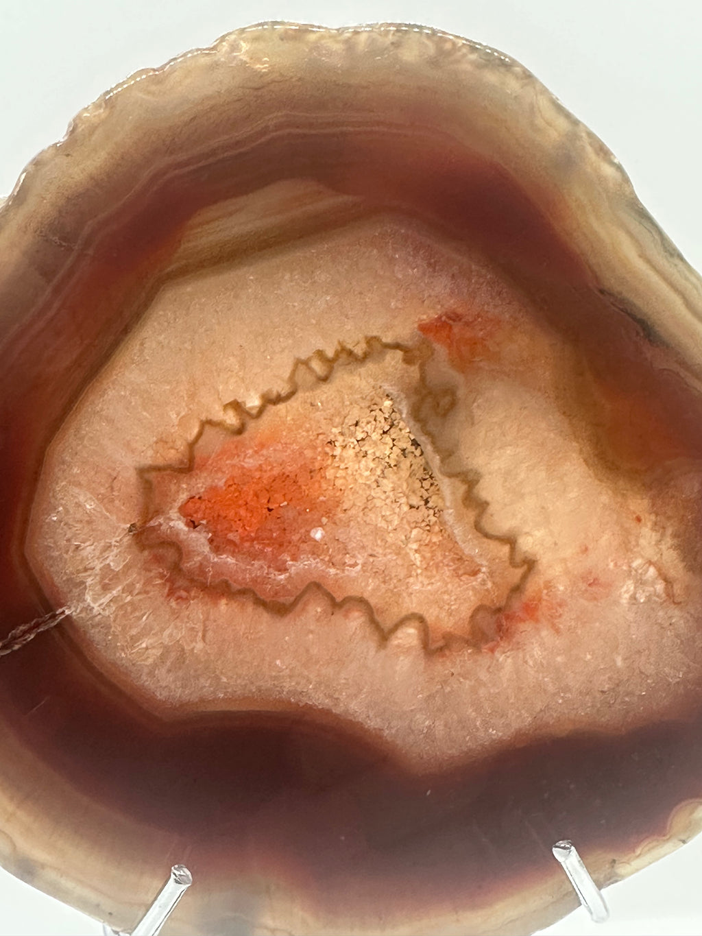 Agate Slab with Druzy – 209g