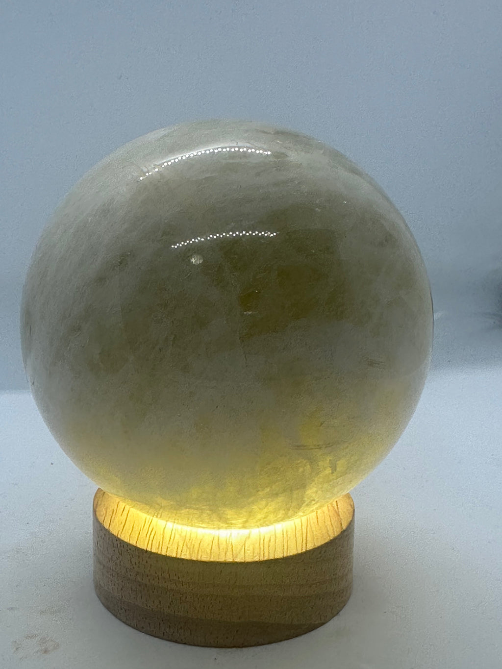 Citrine Sphere – 90mm / 988g