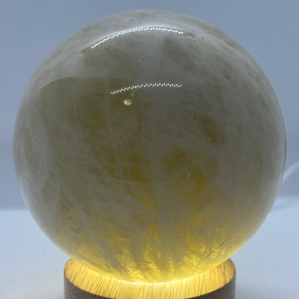 Citrine Sphere – 90mm / 988g