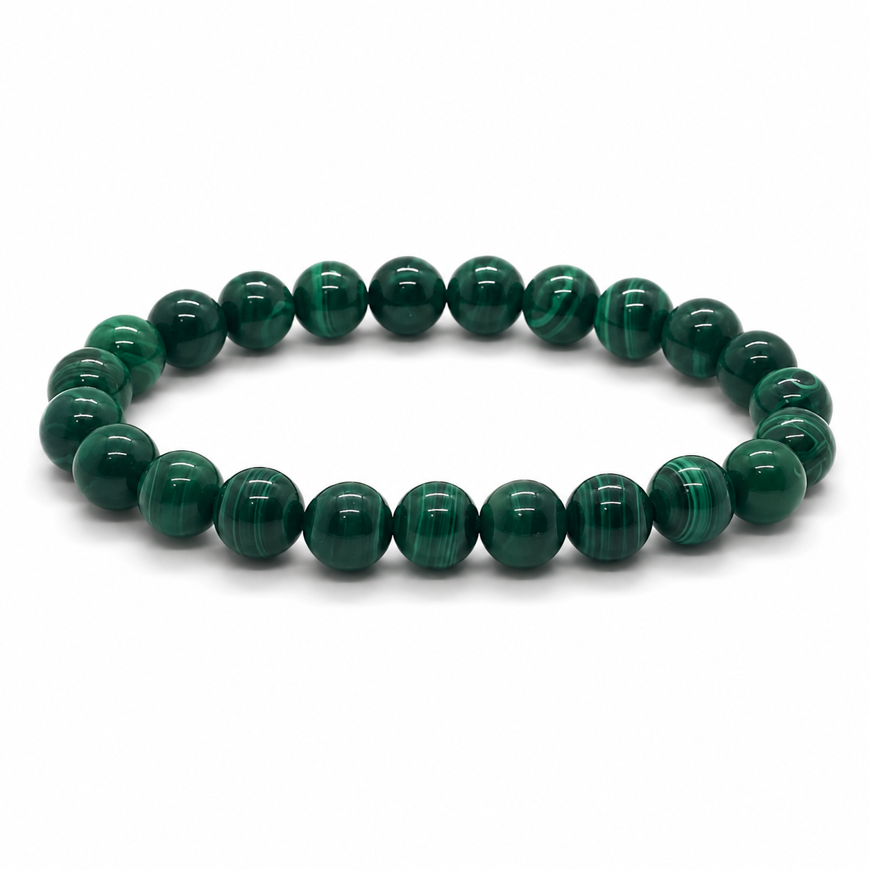 Malachite Bracelet – 8mm