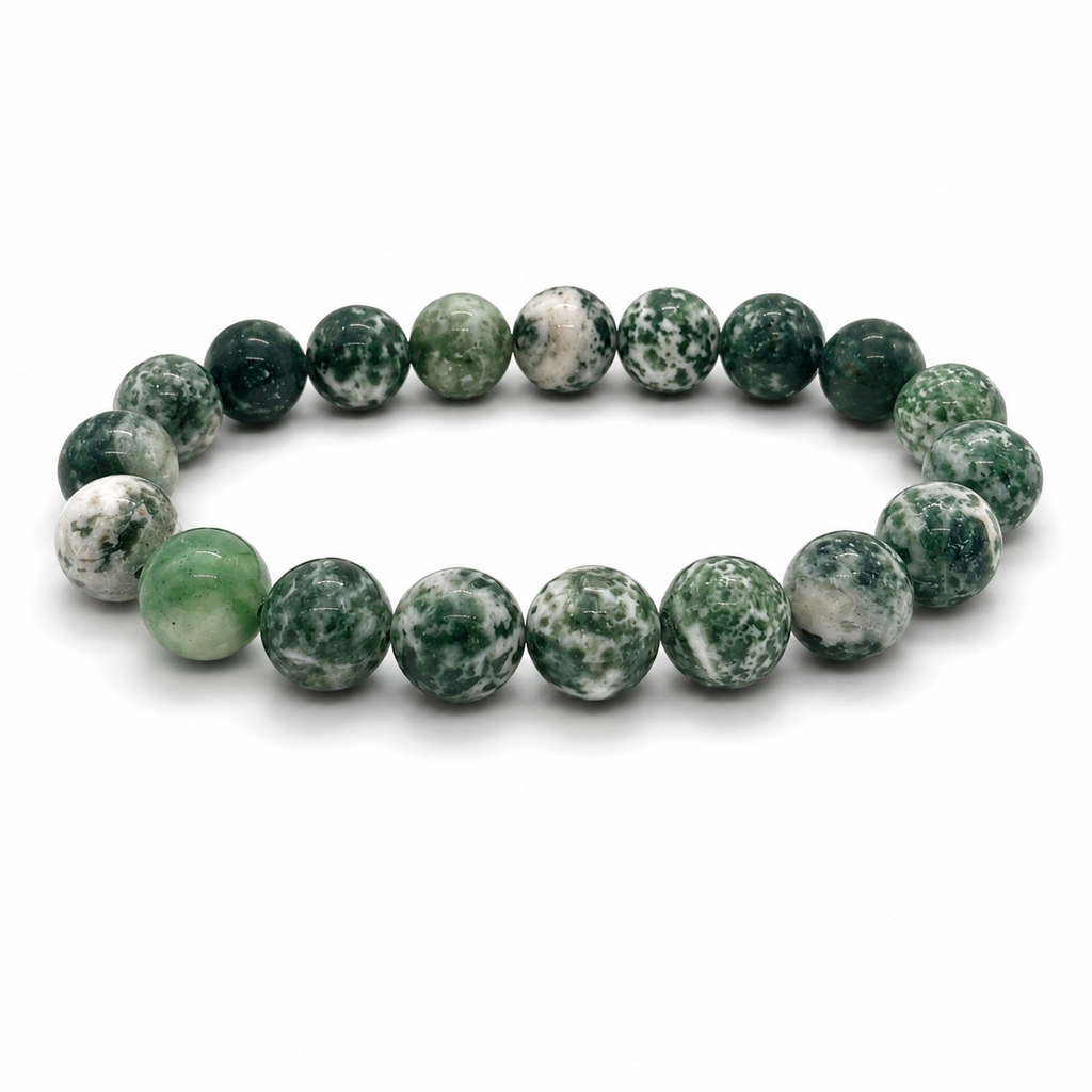 Tree Agate Bracelet – 10mm