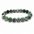 Tree Agate Bracelet – 10mm