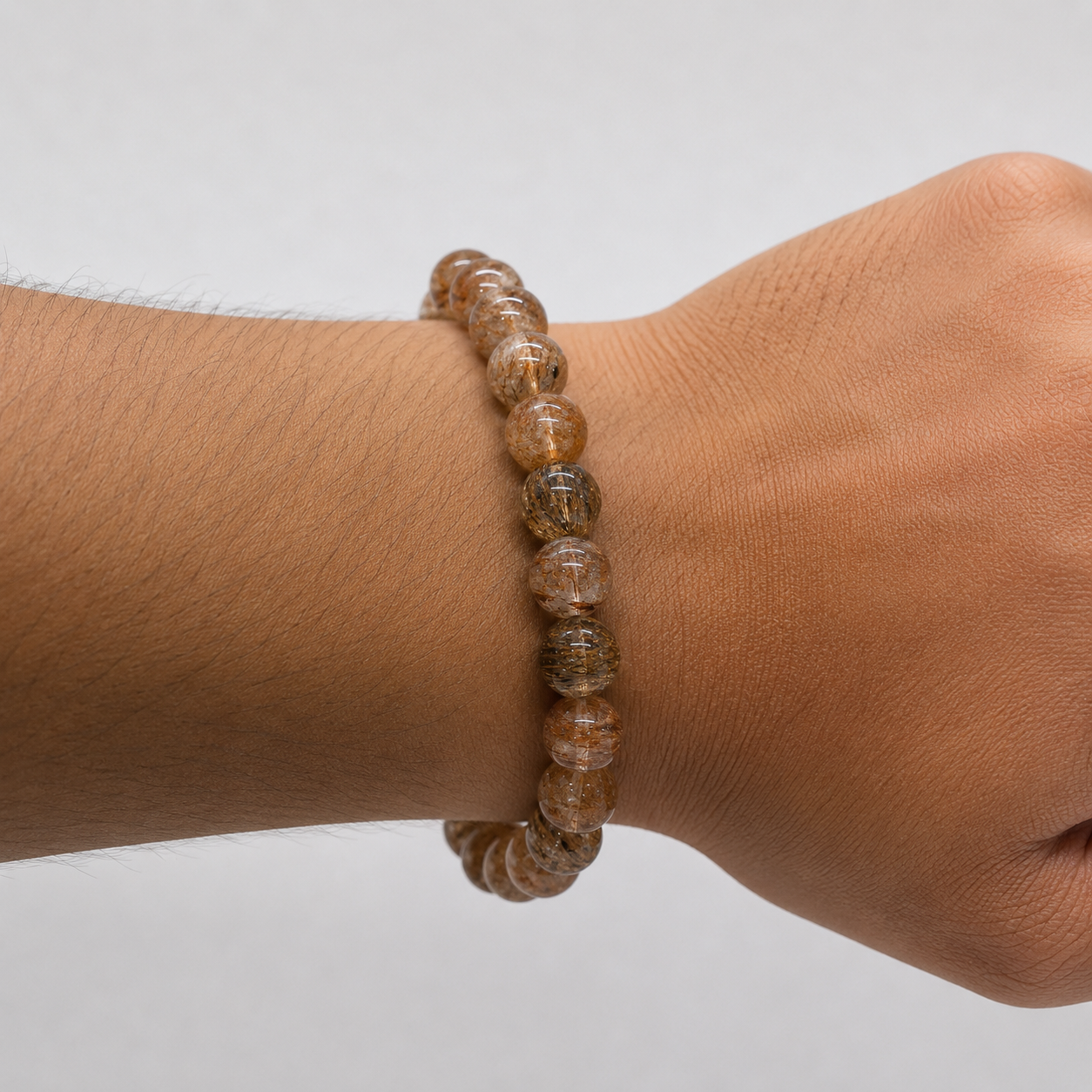 Golden Rutile Quartz Bracelet – 10mm