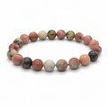 Plum Blossom Jade Bracelet – 10mm